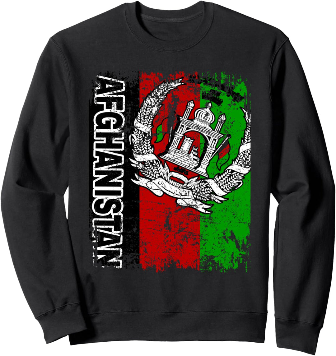 AFGHANISTAN FLAGGE | Damen Herren Kinder | AFGHANISTAN Sweatshirt