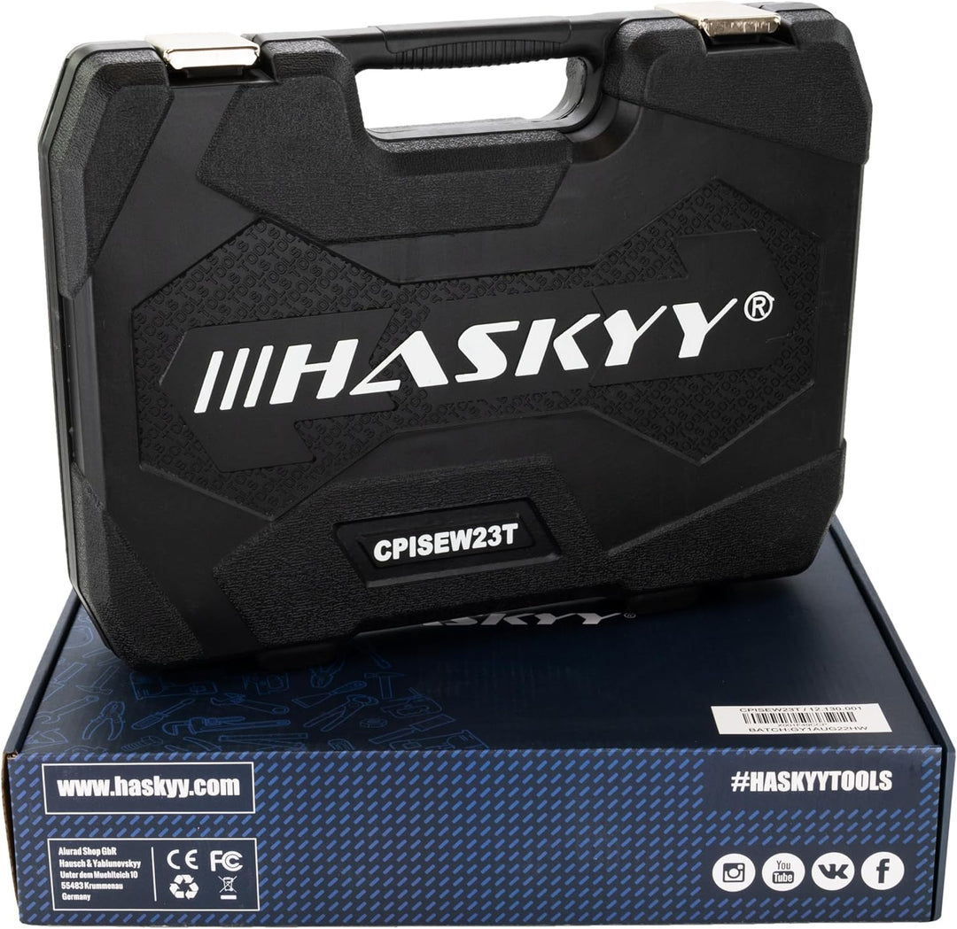 HASKYY 23-tlg Auspinwerkzeug Entriegelungswerkzeug ISO Stecker I kompatibel für gängige Automarken