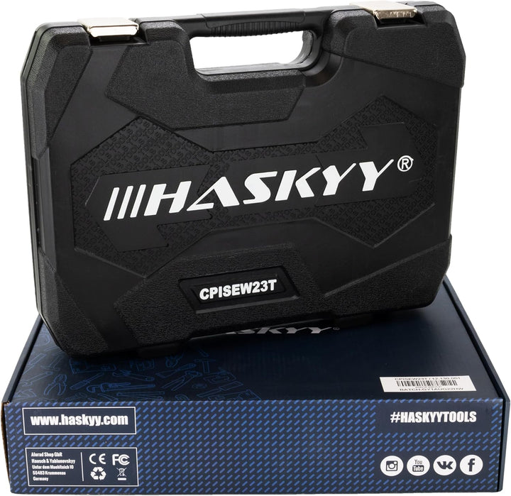 HASKYY 23-tlg Auspinwerkzeug Entriegelungswerkzeug ISO Stecker I kompatibel für gängige Automarken