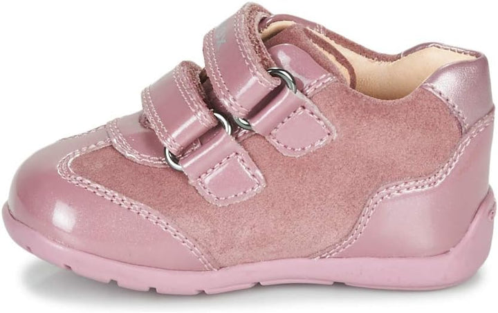Geox Baby-Mädchen B Kaytan A First Steps 24 EU Pink Dk Pink C8006, 24 EU Pink Dk Pink C8006