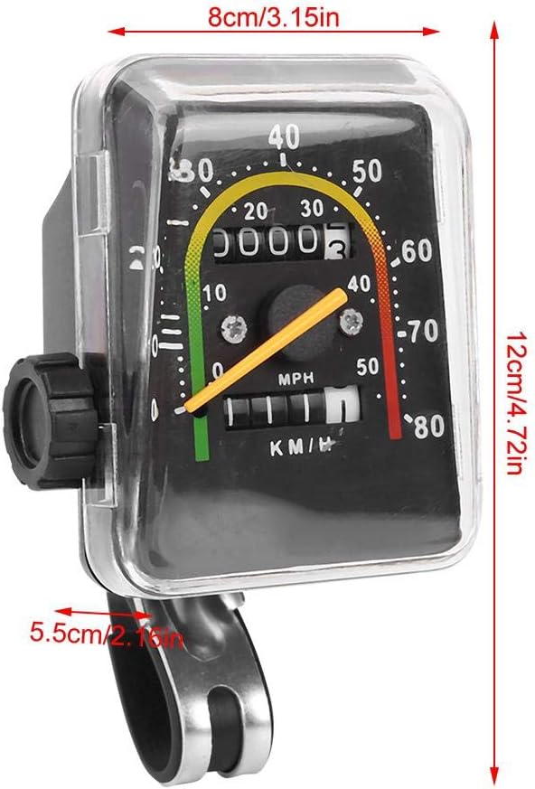 Fahrrad Mechanisch Tacho, Fahrrad Computer Mountainbike Tachometer Wasserdicht Mechanisch Kilometerz