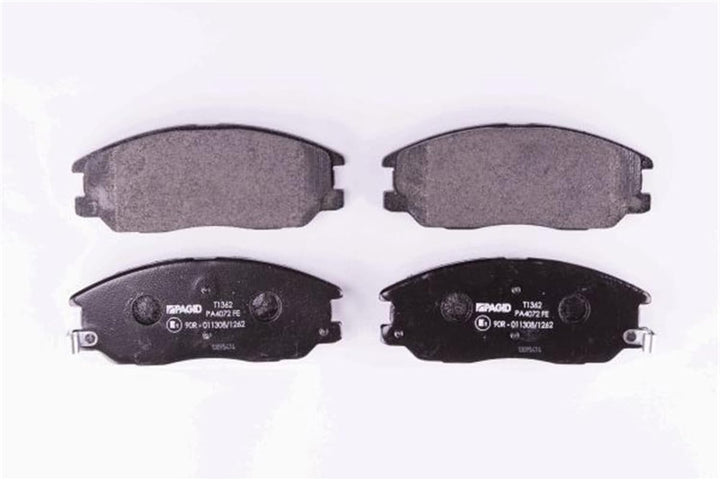 HELLA PAGID 8DB 355 010-451 Bremsbelagsatz - T1362 - Dicke/Stärke: 17.3mm - Bremssystem: Mando - mit