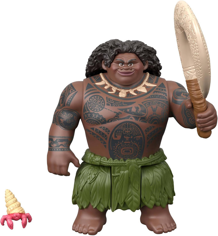 Mattel Disney Vaiana kleine Puppen im 3er-Set mit Vaiana, dem Halbgott Maui und Gramma Tala sowie de