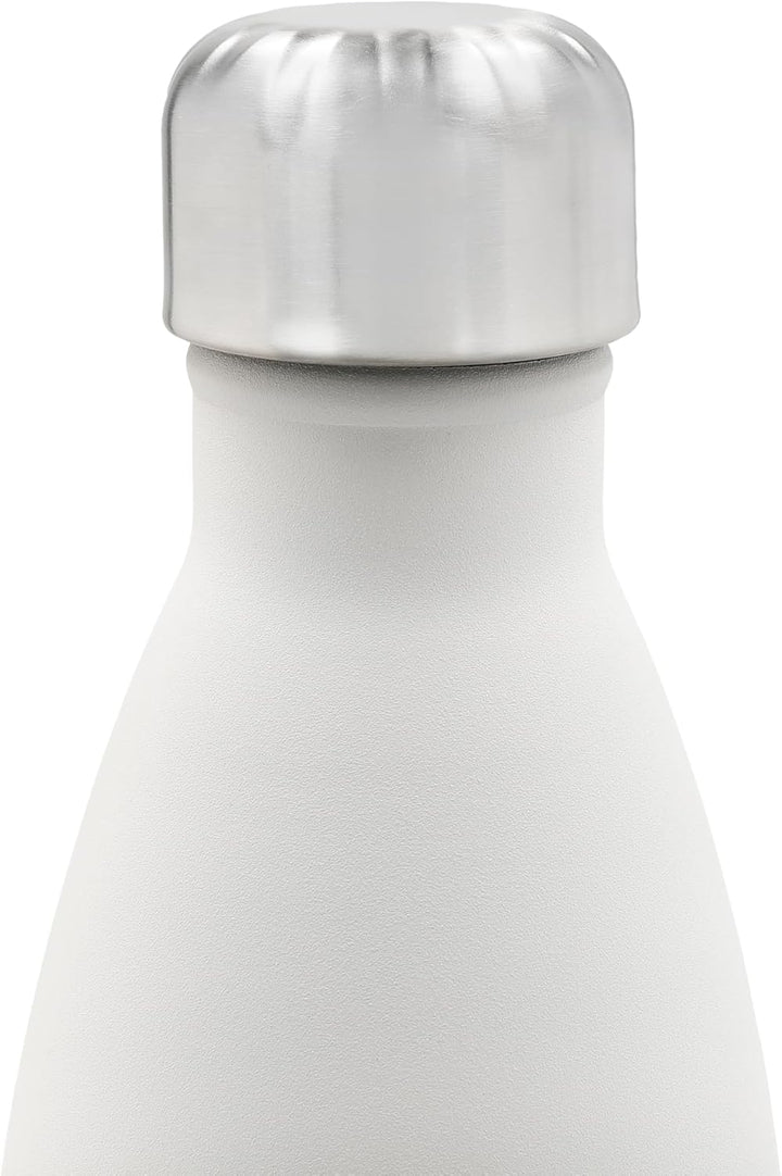 S'well Wiederverwendbare Wasserflasche aus Edelstahl, 750 ml, Mondstein, dreifach isolierte und ausl
