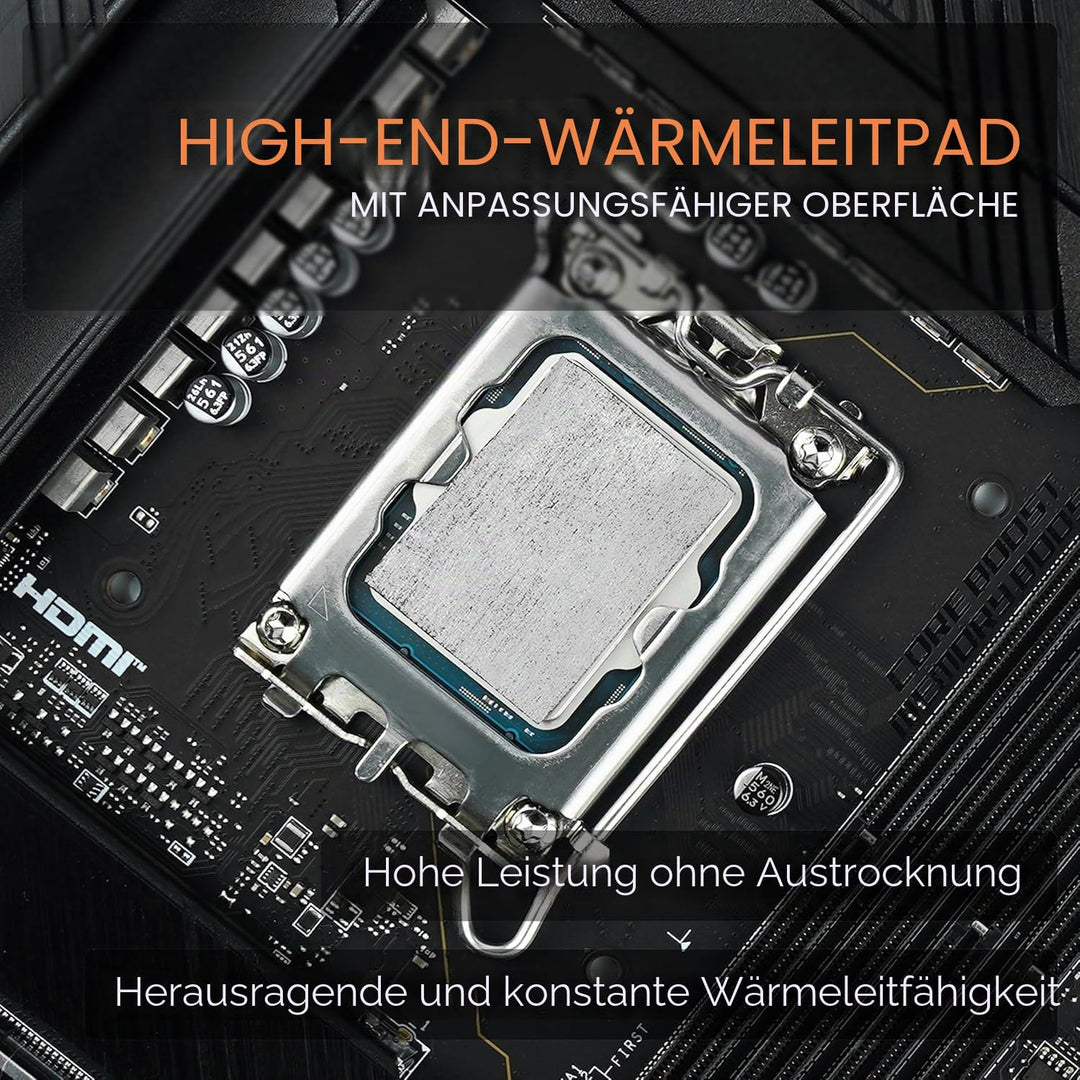 Thermal Grizzly - KryoSheet (25x25x0,2mm) - Graphen Wärmeleitpad - Höchste Wärmeleitfähigkeit - Alte
