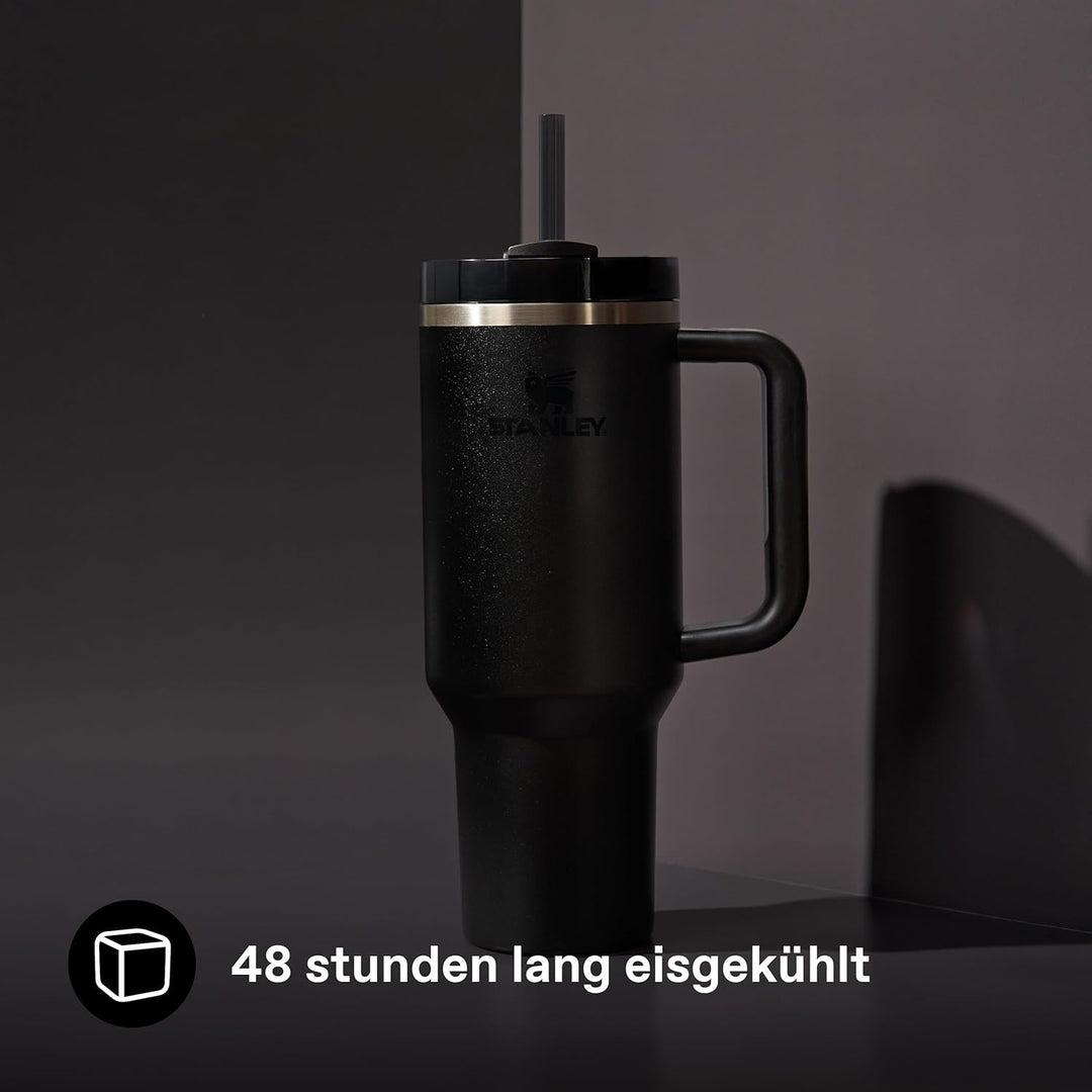 Stanley 1913 Quencher H2.0 Flowstate Trinkflasche Mit Strohhalm - Thermobecher Kühlt 11 Stunden - 48