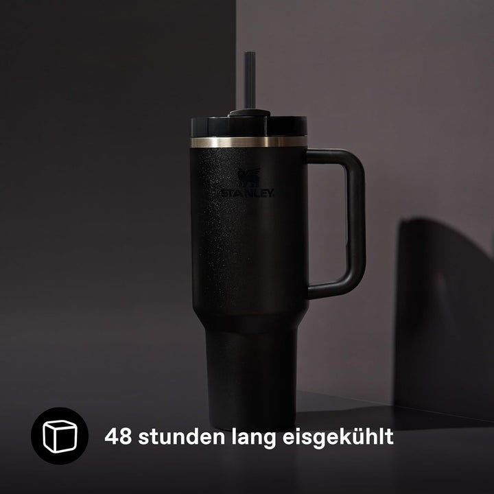 Stanley 1913 Quencher H2.0 Flowstate Trinkflasche Mit Strohhalm - Thermobecher Kühlt 11 Stunden - 48
