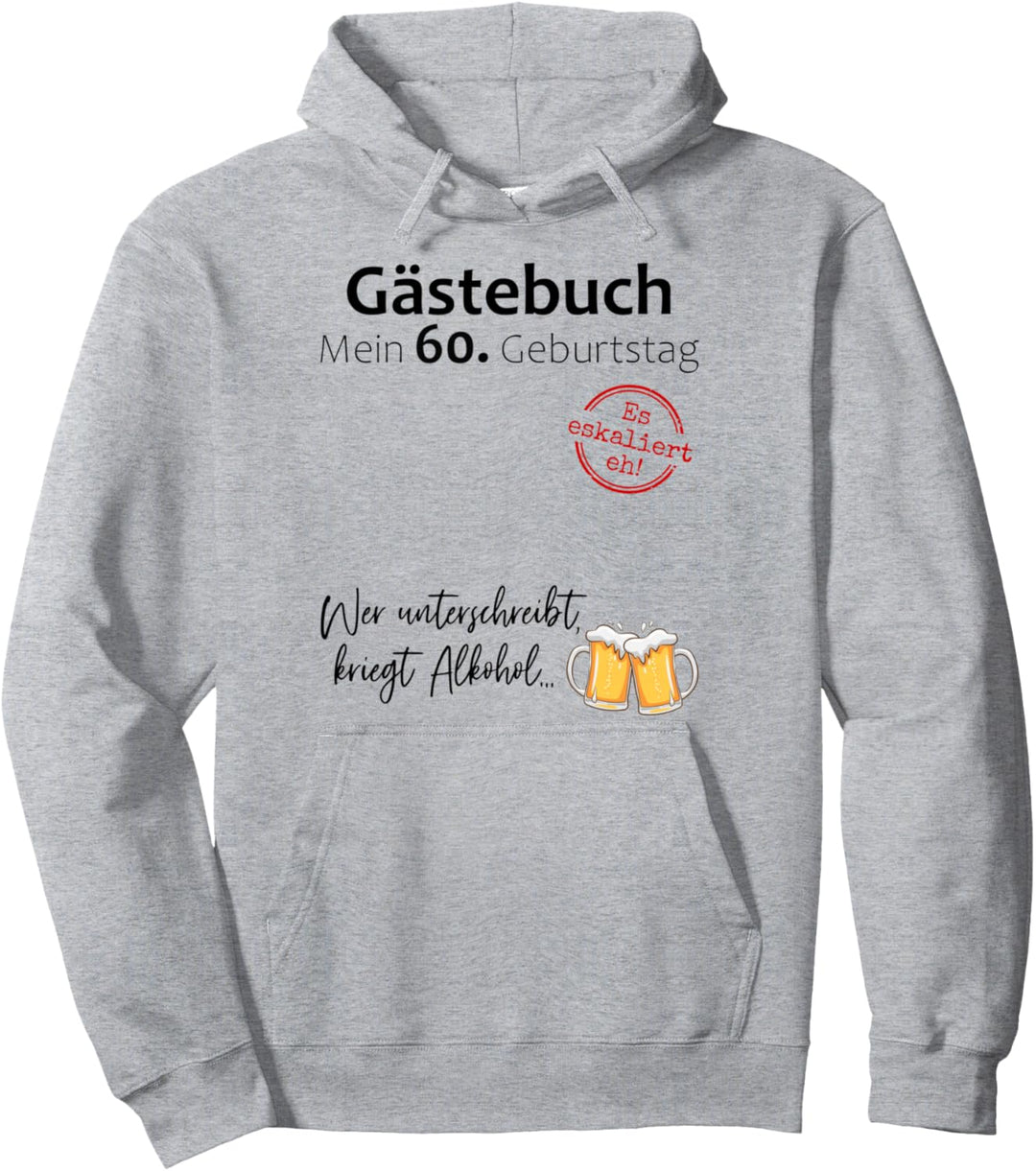 60. Geburtstag Mann Frau 60 Jahre 1964 Deko Lustig Geschen Pullover Hoodie