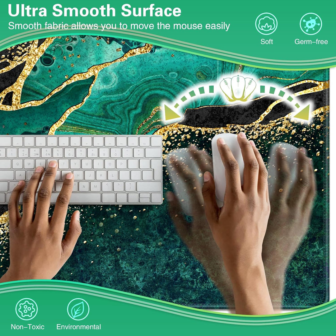 Gaming Mauspad,Mousepad XXL,Mauspad 900x400(35.4X15.7in),Schreibtisch Protector Matte mit Anti-Rutsc