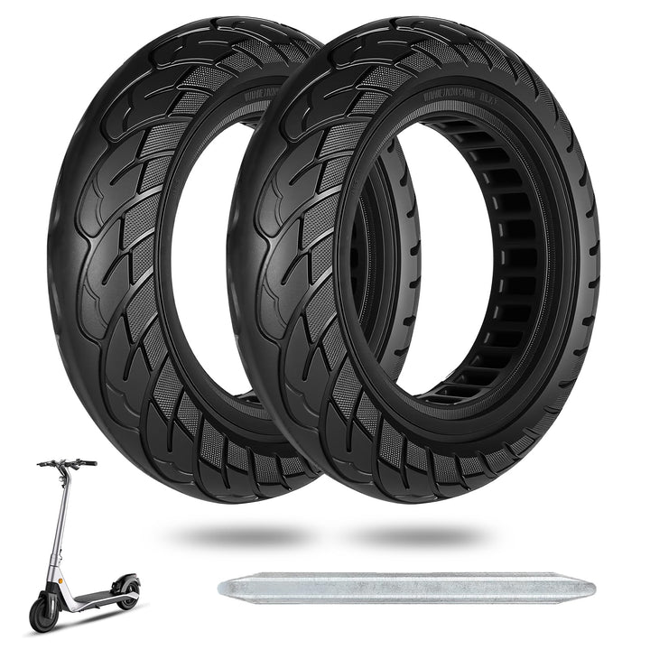 COASTA 60/70-6.5 reifen,vollgummireifen e scooter 10 * 2.5 Solide Reifen Schwarz, Schwarz