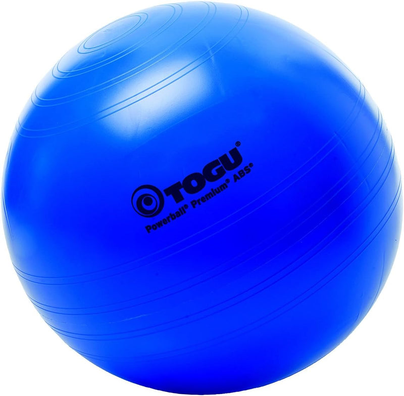 Togu Power Premium ABS Gymnastikball 55 cm Blau, 55 cm Blau