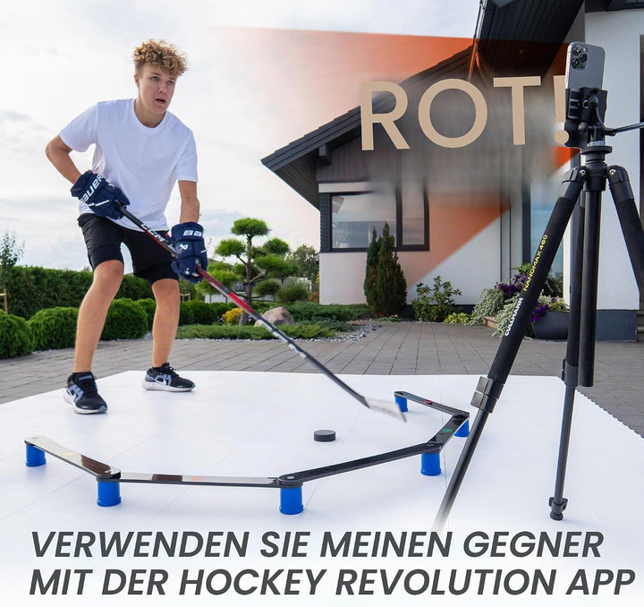 Hockey Revolution Stöckehilfe, Ausrüstung für Puck-Kontrolle, Reaktionszeit und Koordination - langl