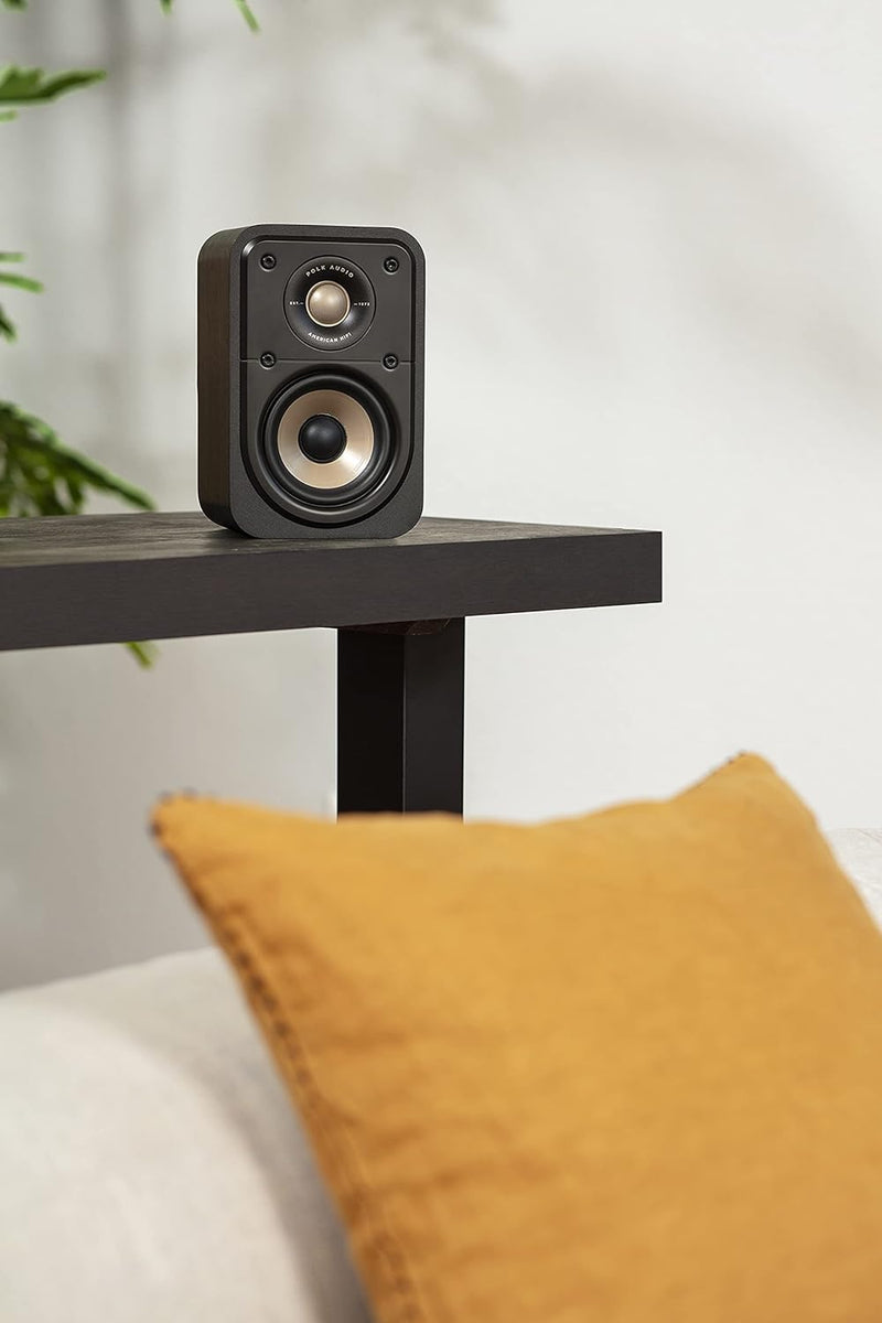 Polk Audio Signature Elite ES10 hochauflösende Surroundlautsprecher fürs Heimkino, Stereo Lautsprech