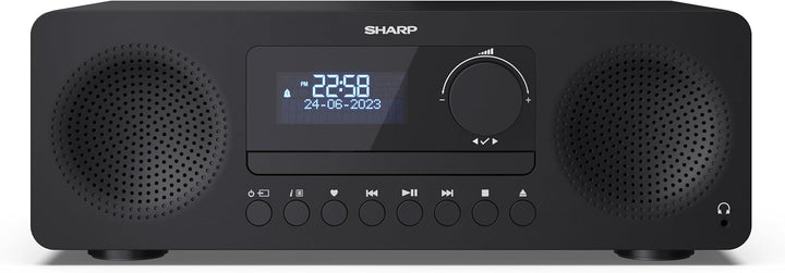 Sharp XL-B720D Tokyo DAB+ All-in-One Hi-Fi-System | Bluetooth, CD, UKW-Radio, USB, Aux | 20 Sendersp
