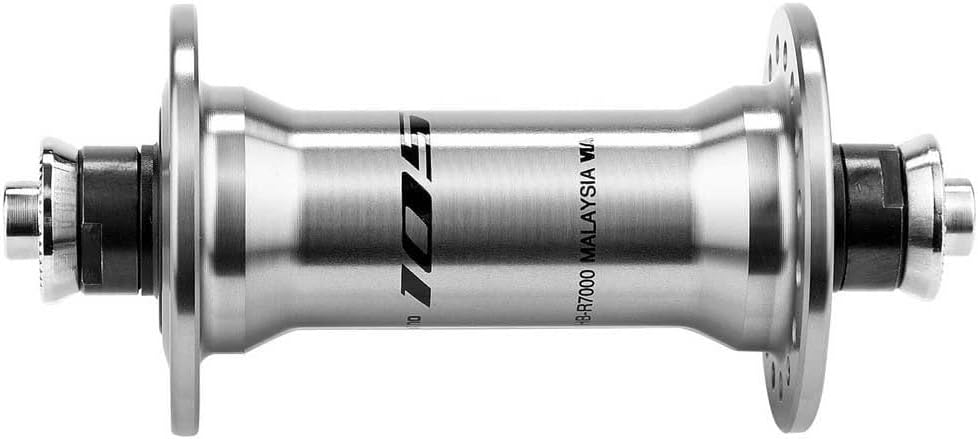 Shimano Unisex – Erwachsene 105 Vorderradnabe, Silber, 36 Loch