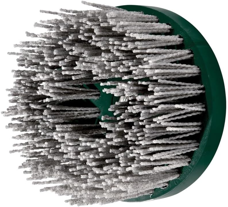 metabo Tellerbürste 130 mm M14 P80 SiC – Schleifbürste mit gewellten Siliciumcarbid-Borsten Ø 1,27 m