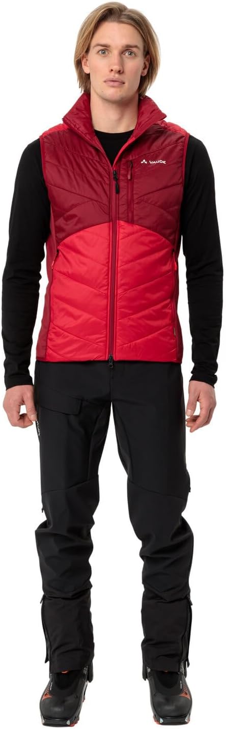 VAUDE Weste Men's Sesvenna Vest IV S Rot, S Rot
