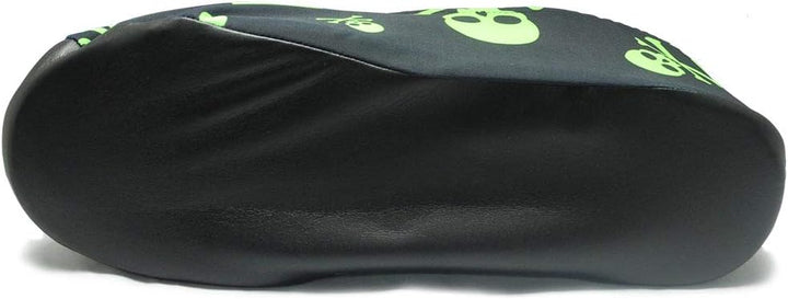 bowlingball. com Premium Bowling-Schuhschutzhüllen X-Large (Mens Size 10-15) Lime Green Skulls, X-La