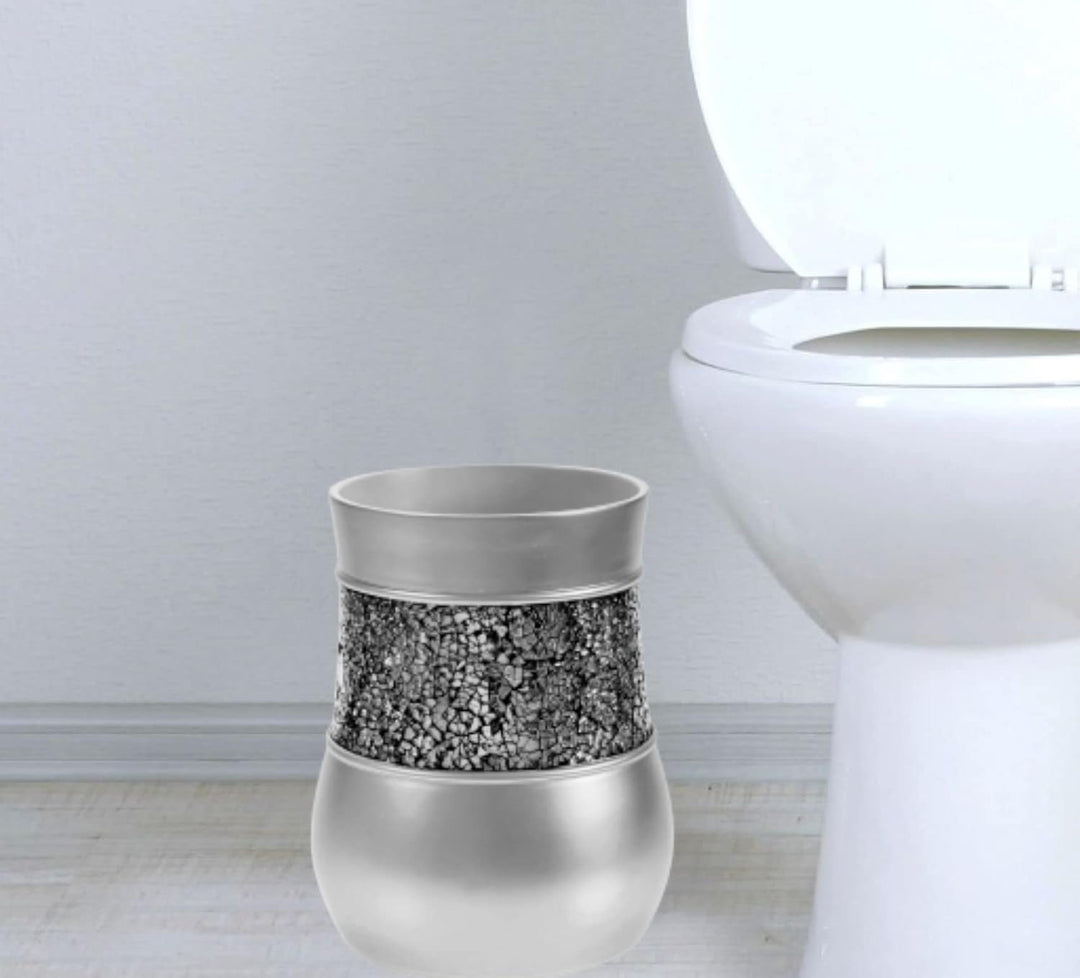 Creative Scents Badezimmer-Mülleimer – dekorativer Abfalleimer für Badezimmer, Puderzimmer oder Wohn