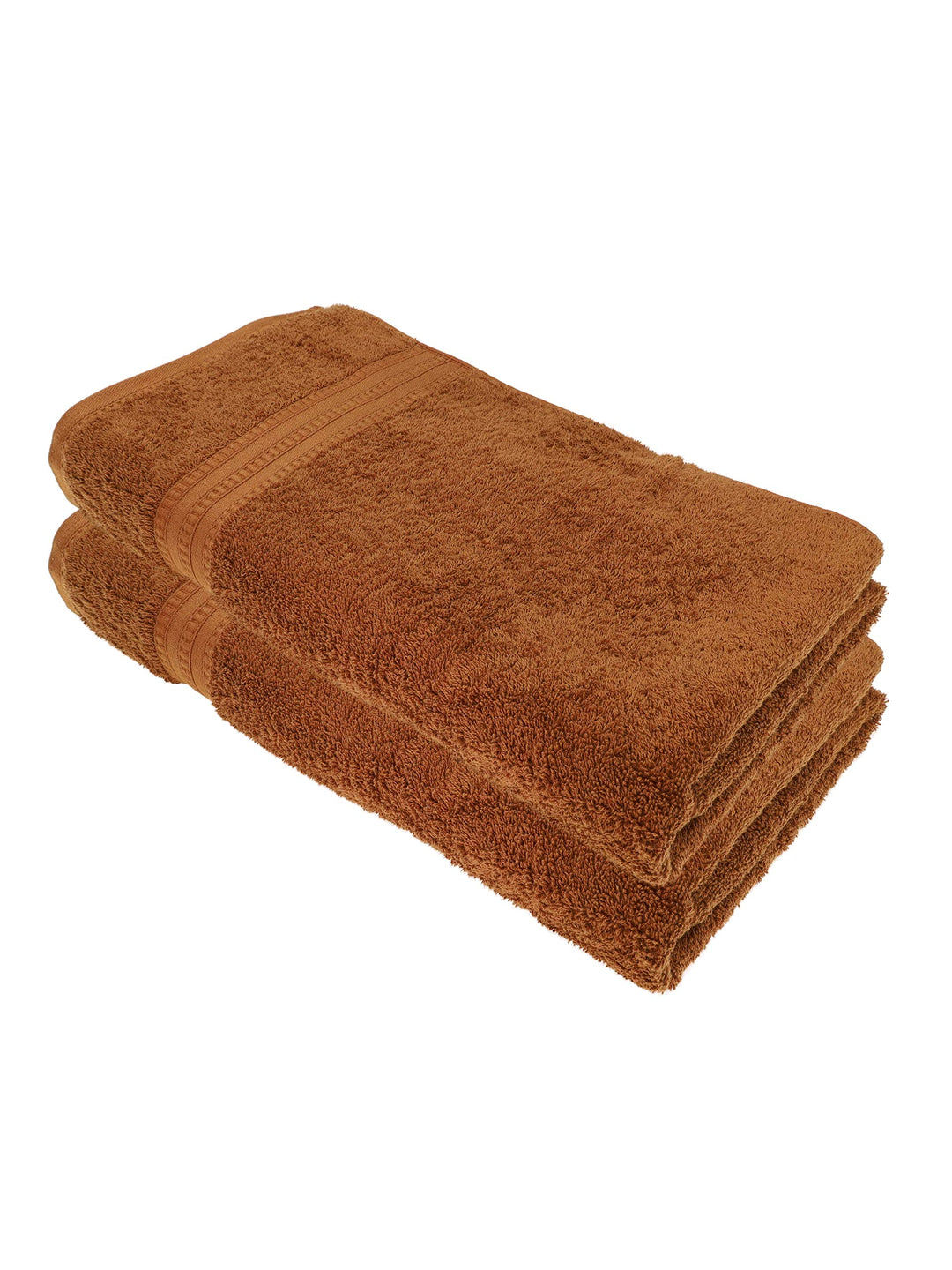 Julie Julsen Bio Badetuch-Set 2 STK. 100x150 Schokobraun 100% Baumwolle Frotte 550g/m² Schokobraun 1