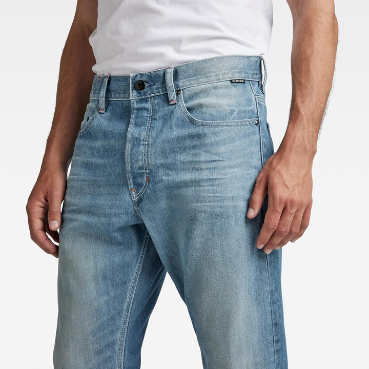 G-STAR Herren Triple A Straight Jeans 29W / 34L Blau (Antique Faded Moonlit Ocean), 29W / 34L Blau (