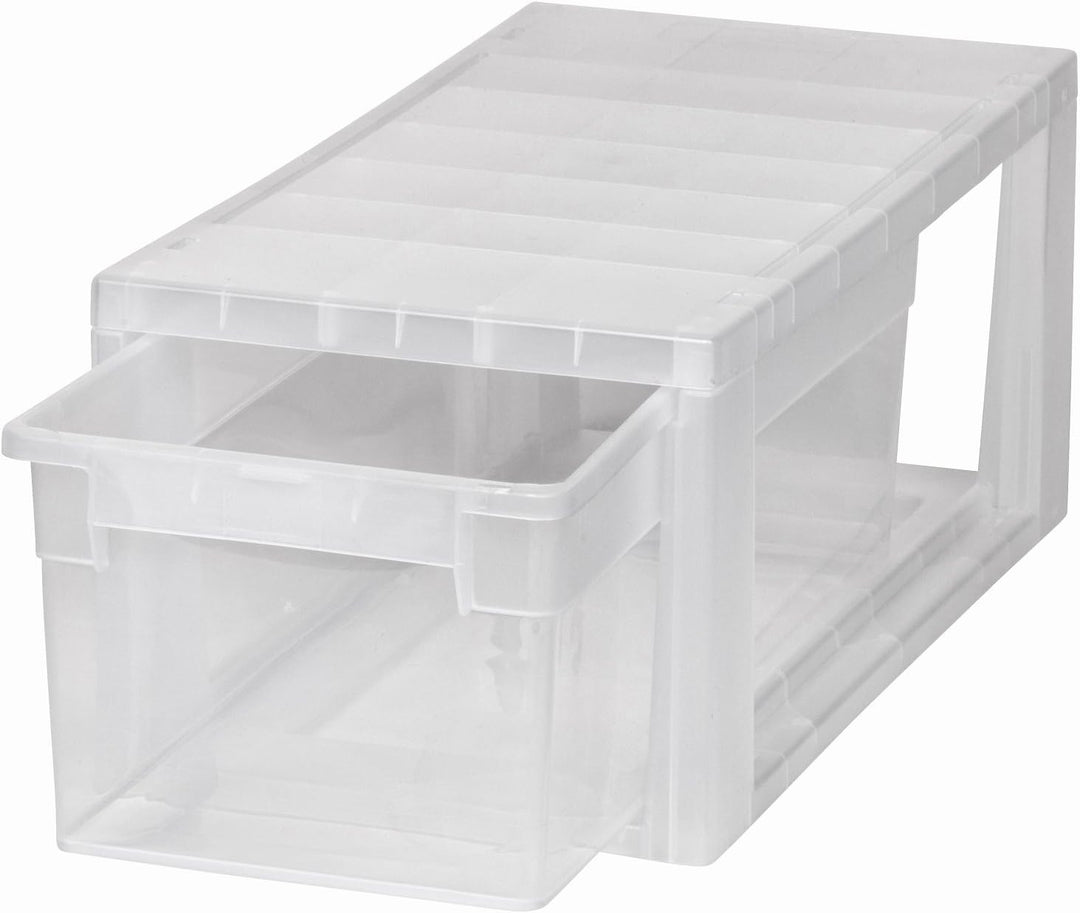 2 Stück Schubladenboxen mit Nutzvolumen 7 Liter pro Box. Passend für z.B. Socken, Krawatten, CDs und