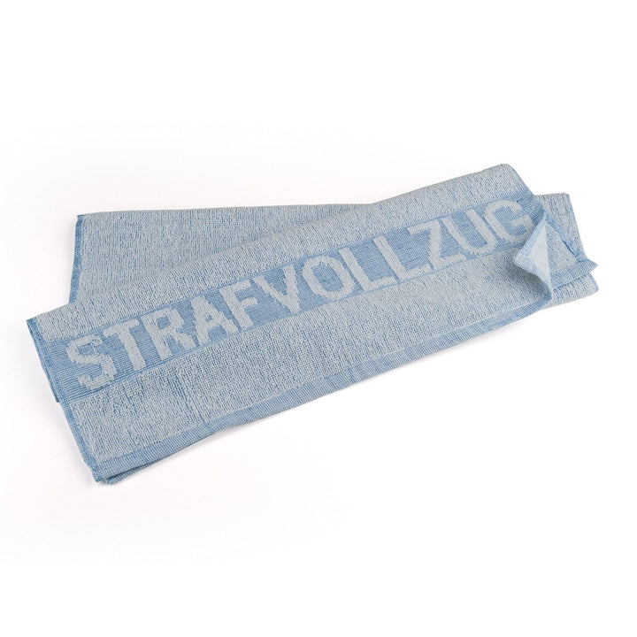 corpus delicti Santa Fu – Handtuch STRAFVOLLZUG – lustiges Geschenk für Juristen und Accessoire für