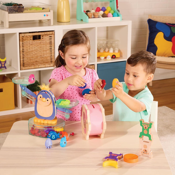 Battat Education - Save & Count Sparschwein - Sparschwein für Kinder - Lernschwein Spielzeug - Entwi
