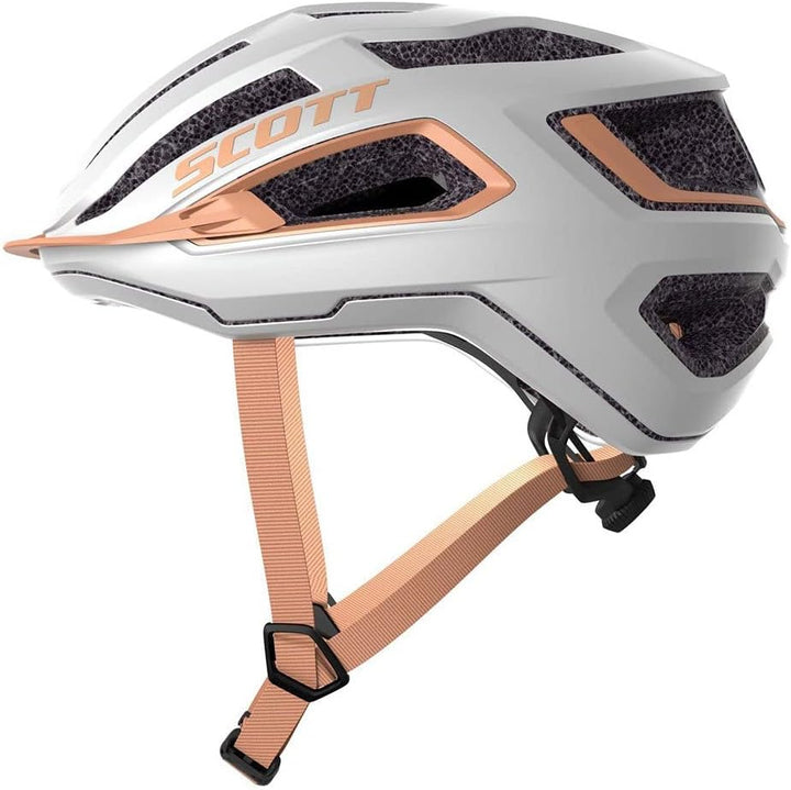 Scott Arx Plus MIPS Rennrad Fahrrad Helm weiss/Rose 2024 M (55-59cm), M (55-59cm)