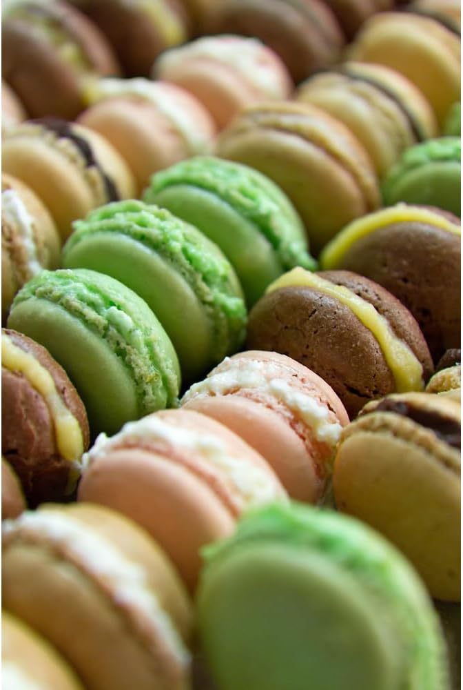 Lékué Macarons-Backset, braun A 30 cm, A 30 cm