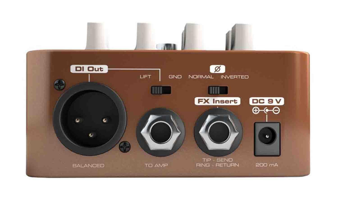 Palmer POCKET AMP ACOUSTIC - Portabler Preamp für Akustische Saiteninstrumente Akustik, Akustik