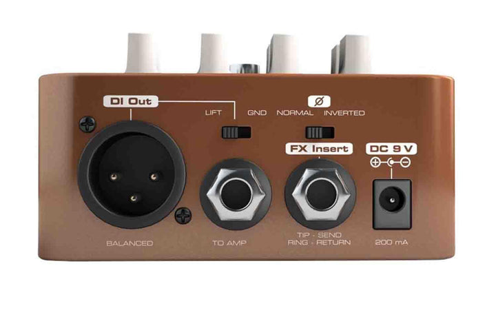 Palmer POCKET AMP ACOUSTIC - Portabler Preamp für Akustische Saiteninstrumente Akustik, Akustik