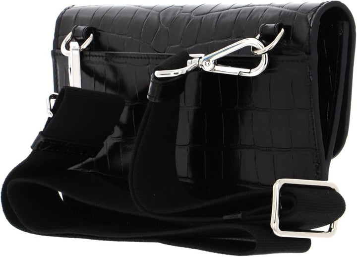 DECADENT Tara Belt Bag Croco Black