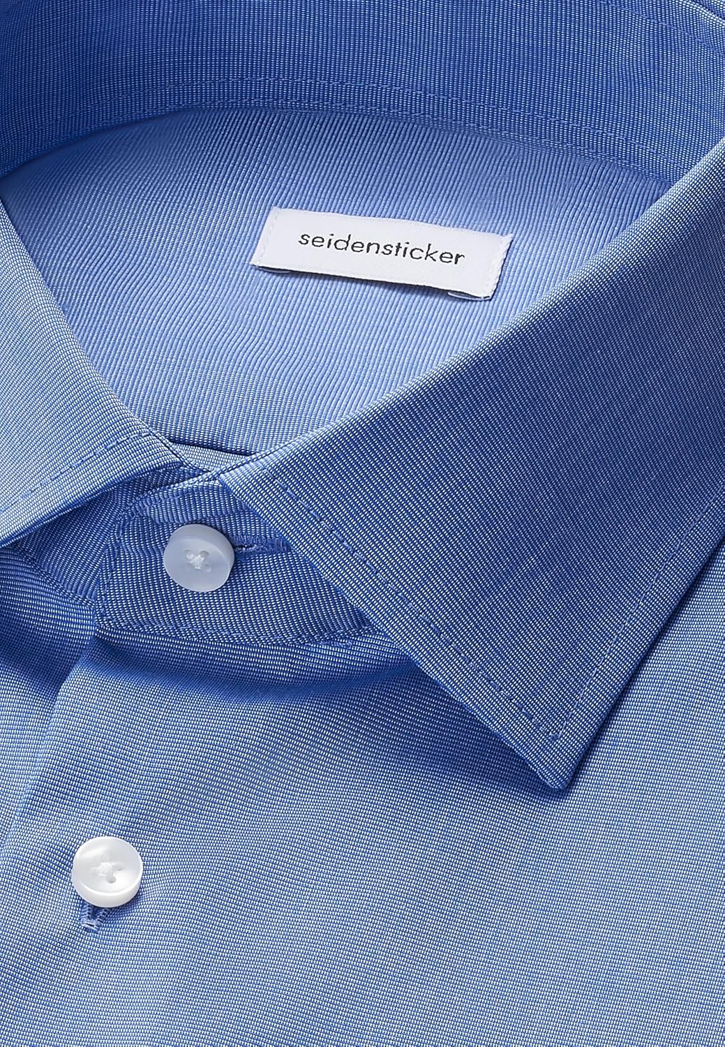 Seidensticker Herren Men Regular Shortsleeve Businesshemd 38 Mittelblau(003001), 38 Mittelblau(00300