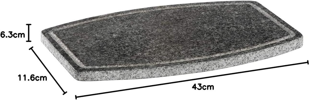Cloer 6430 Raclette-Grill mit Naturstein, (1200 Watt, 8 Pfännchen antihaftbeschichtet mit wärmeisoli