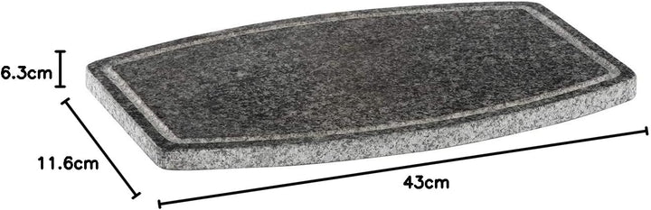 Cloer 6430 Raclette-Grill mit Naturstein, (1200 Watt, 8 Pfännchen antihaftbeschichtet mit wärmeisoli