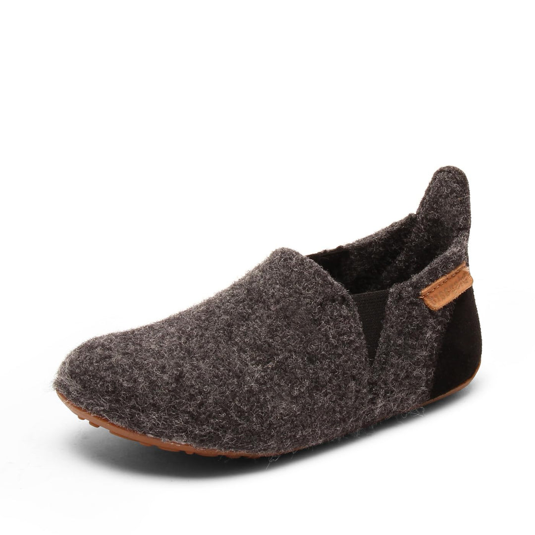 Bisgaard Unisex Kinder Sailor Wool Niedrige Hausschuhe, 22 EU Antrachite