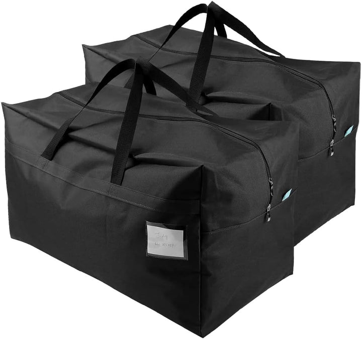 Pack von 2, grosse Grösse Aufbewahrungstasche für Kleidung, Kleidungsstück, Bettwäsche, Festspiele V