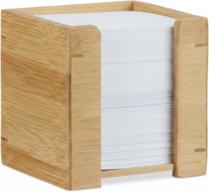 2 TLG. Schreibtisch Set, Schreibtisch-Organizer mit Stiftehalter, Zettelbox mit Notizzetteln 900 Bla