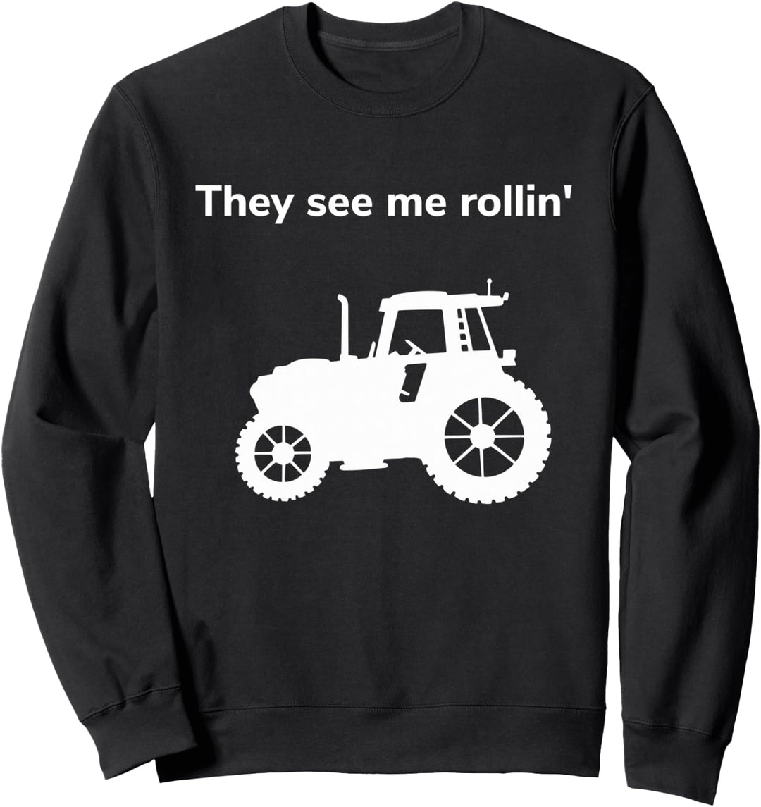 Trecker Landwirt Bauer Landwirtschaft Schlepper Traktor Sweatshirt