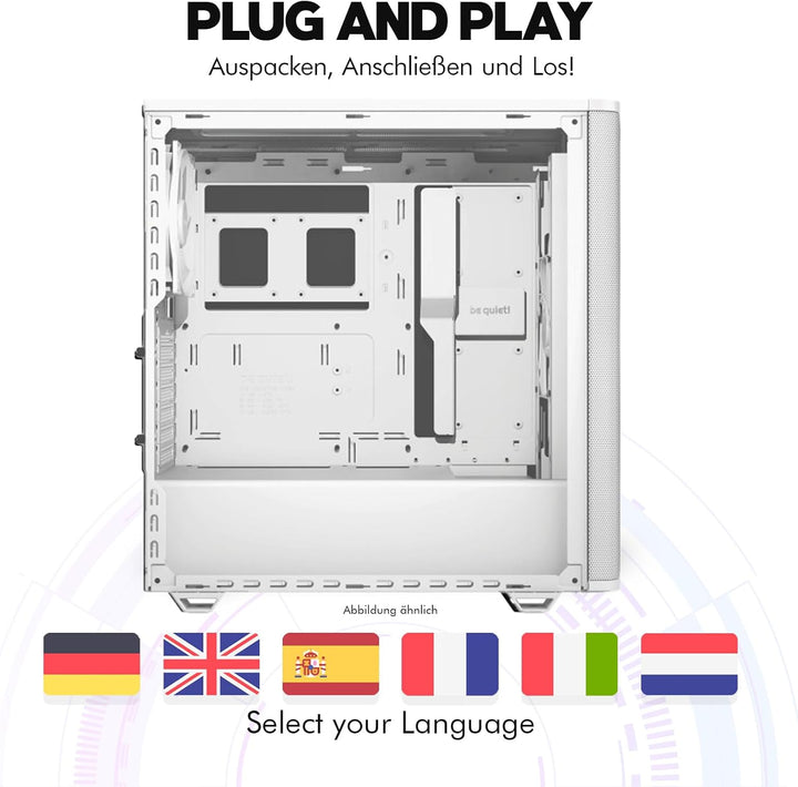 dcl24 Büro CAD PC Intel i5-14400, RTX A1000, 32GB RAM, 1TB SSD, Office mit 10x4.7 GHz, WLAN, Windows