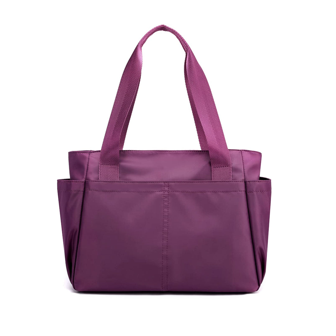 PORRASSO Schultertasche Nylon Handtasche Damen Hobotasche Tote Shopper Henkeltasche für Schule Reise
