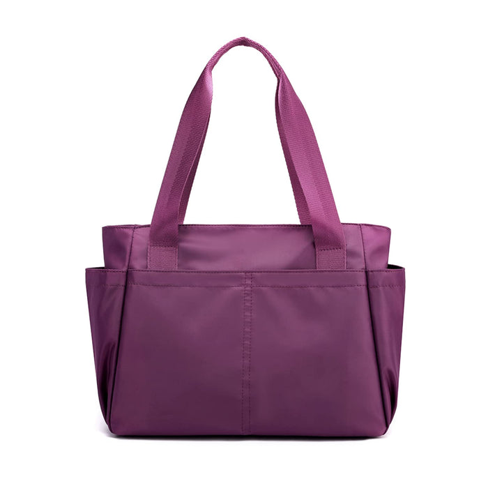 PORRASSO Schultertasche Nylon Handtasche Damen Hobotasche Tote Shopper Henkeltasche für Schule Reise