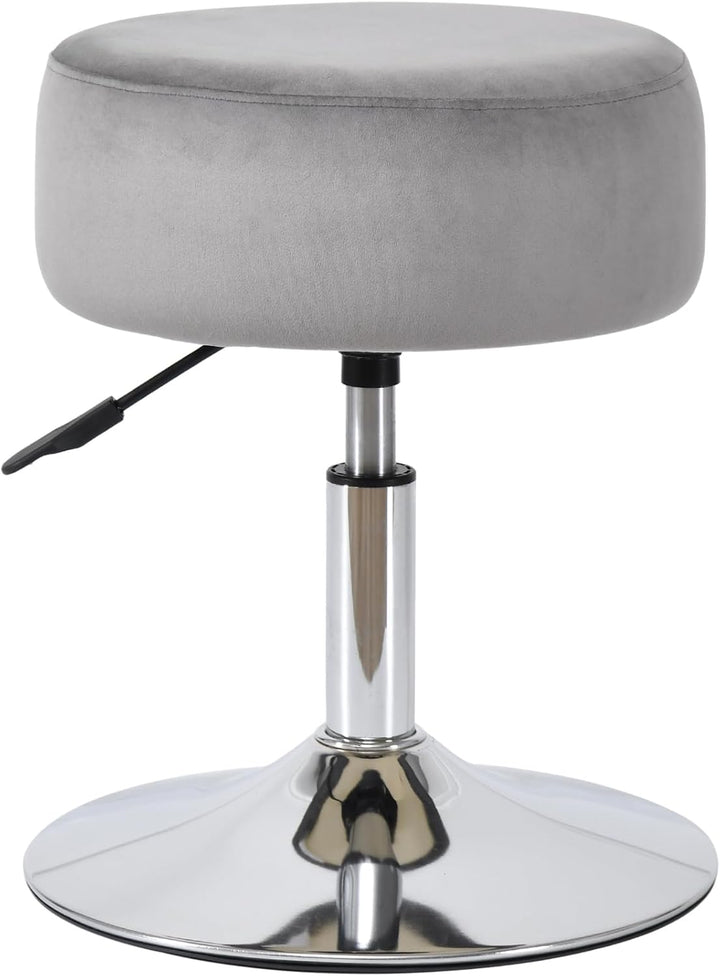 Drehhocker Sitzhocker Hocker RUND höhenverstellbar drehbar aus Kunstleder Farbauswahl Duhome 428S, F