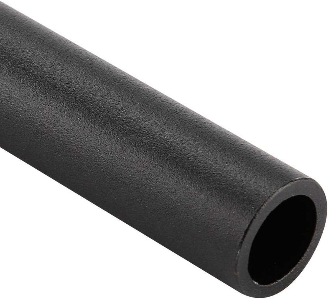 Qiilu 22mm Durchmesser Aluminiumlegierung Retro Motorrad Geändert Lenker Flach(Matt-schwarz)