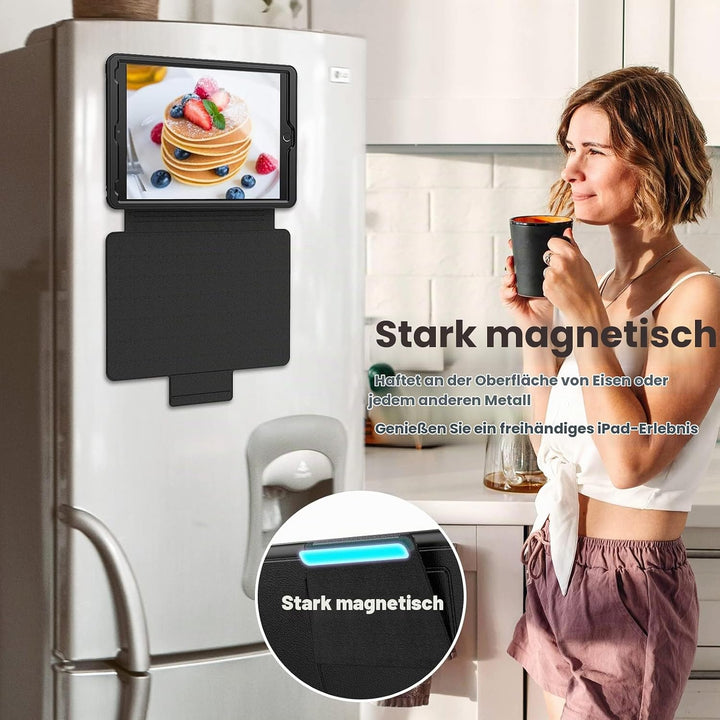 SEYMAC Hülle für iPad 9./8./7. Generation 10,2 Zoll 2021/2020/2019, Tropfenfeste Robuste Hülle mit [