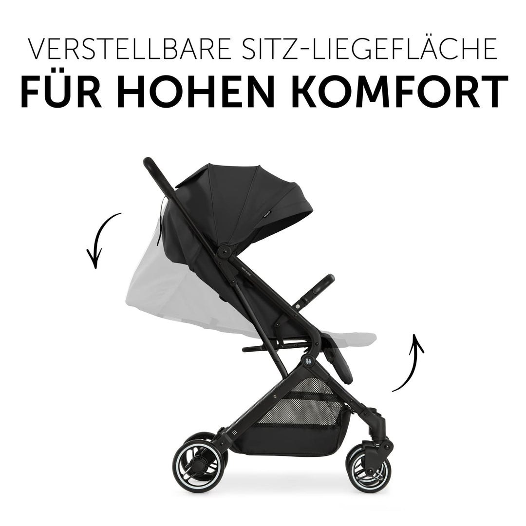hauck Reisebuggy inklusive Sonnensegel Travel N Care für Kinder ab Geburt bis 22 kg + 3 kg Korb mit