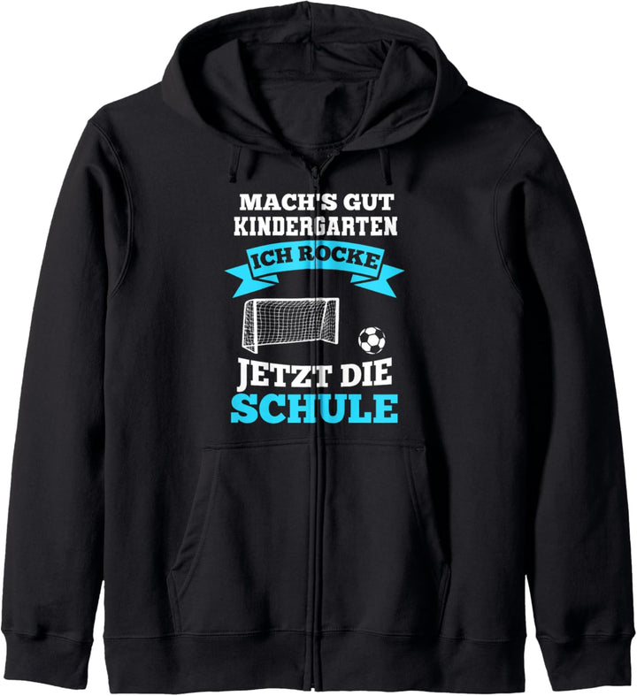 Schulanfang Schulanfänger Einschulung Kapuzenjacke