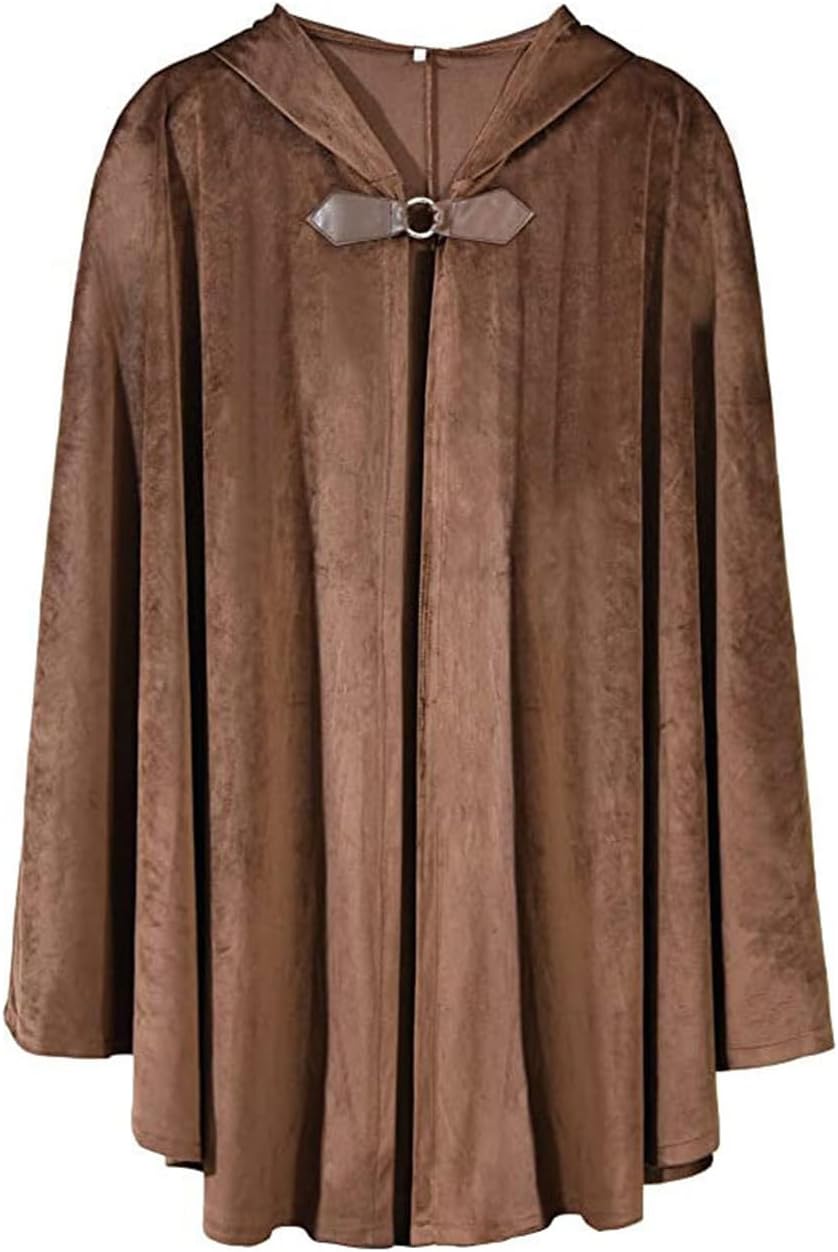 Unisex Mittelalter umhang Damen Herren Mittelalter Kleidung kostüm Gothic Renaissance Korsett Mittel