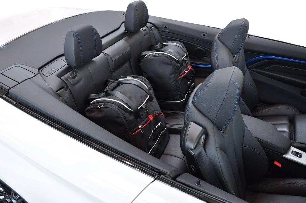 KJUST Dedizierte Reisetaschen 3 STK kompatibel mit BMW 4 Cabrio F33 2013-2020